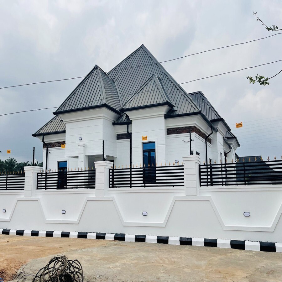 Construction of a 2 unit semi detached bungalow Location: Edo state